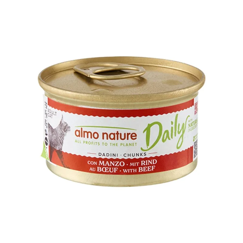 Almo Nature Daily Menu - Kousky s hovězím 85g