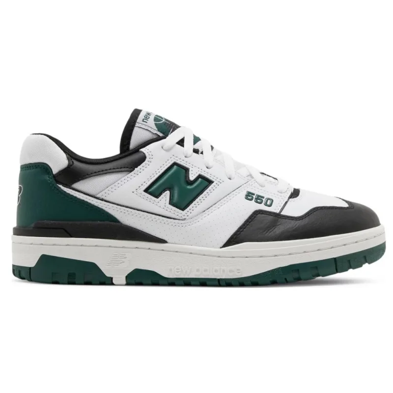 New Balance 550 White Green Black