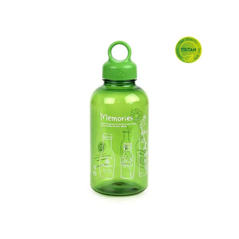 LÁHEV NA VODU "BISFREE LOOP" 530ML, ZELENÁ