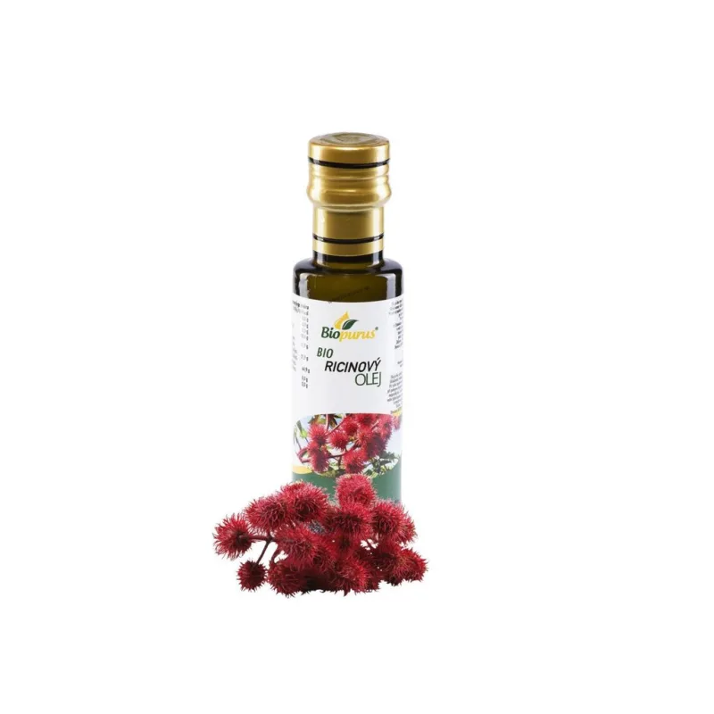 RICINOVÝ OLEJ JEDLÝ BIO 250 ml BIOPURUS