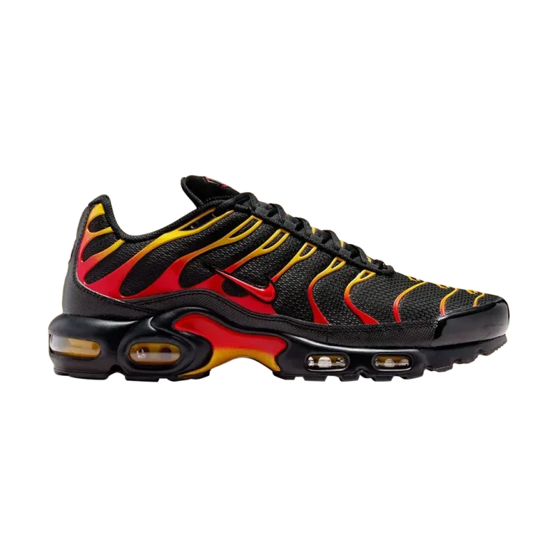Nike Air Max Plus Black University Gold Red