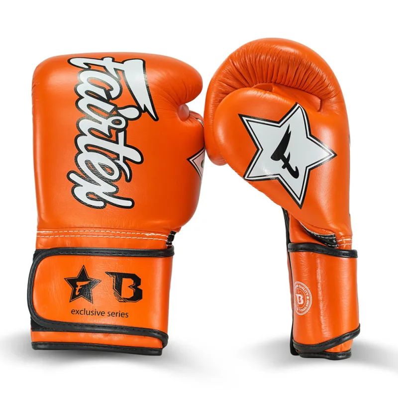 Fairtex boxerské rukavice Booster series - oranžová, FXB BG V2 ORANGE - 14