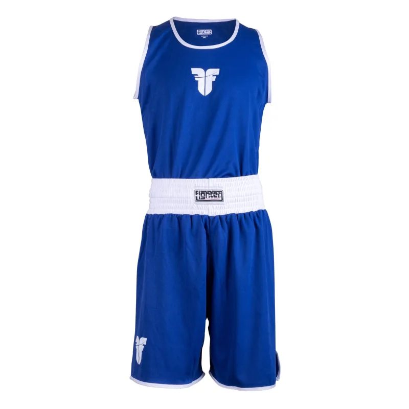 Fighter boxerský set - modrá, FBXSET-02 - XS