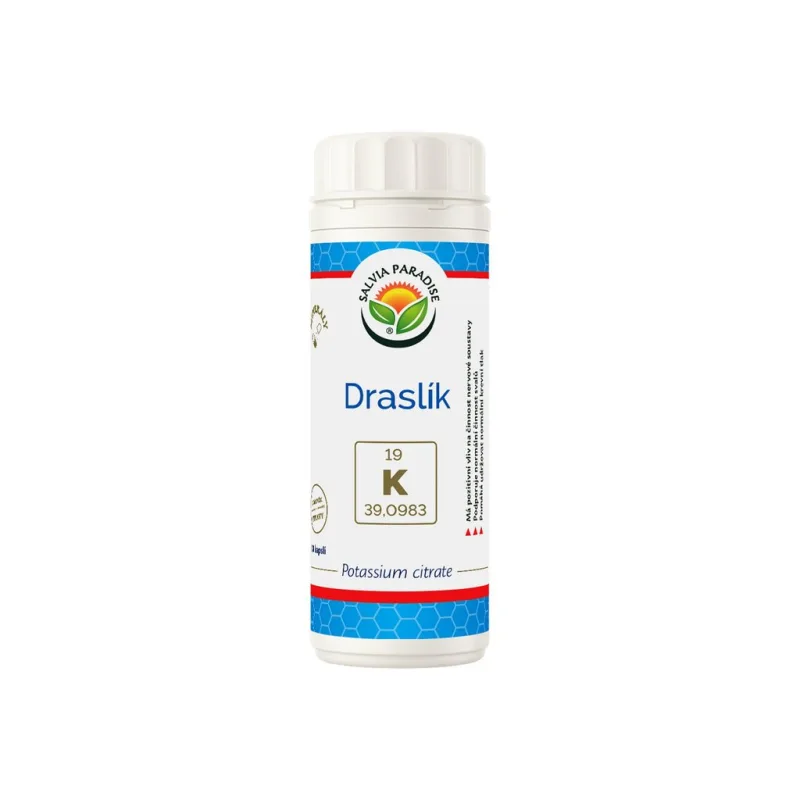 Draslík - Potassium citrate kapsle 60 ks