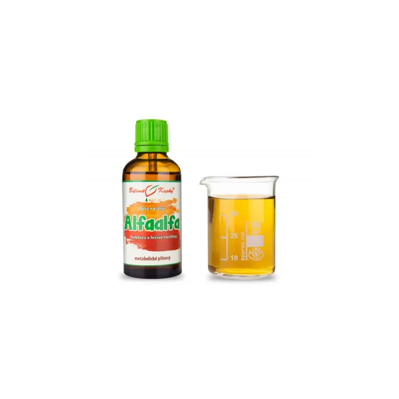 ALFAALFA - kapky Duše rostlin -bylinné kapky - tinktura 50 ml BYLINNÉ KAPKY