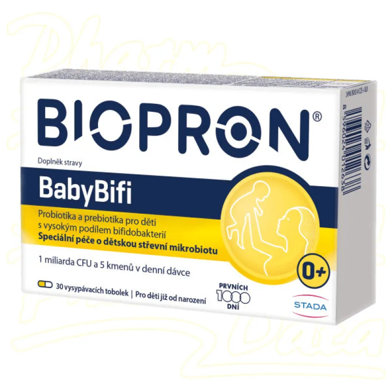 Walmark Biopron LAKTOBACILY Baby BiFi+, 30 tobolek