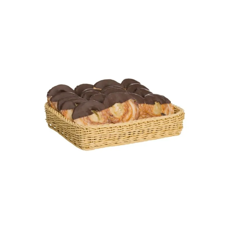 Koš pro gastronomii GN 1/2 32,5 x 26,5 x 6,5 cm - světle béžový