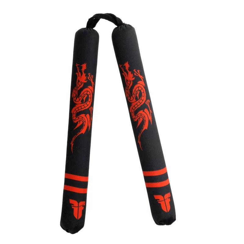 Fighter Soft Dragon nunchaku - černá/červená – náhled 1