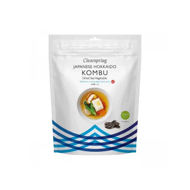 Clearspring Japonská mořská řasa Kombu 40 g