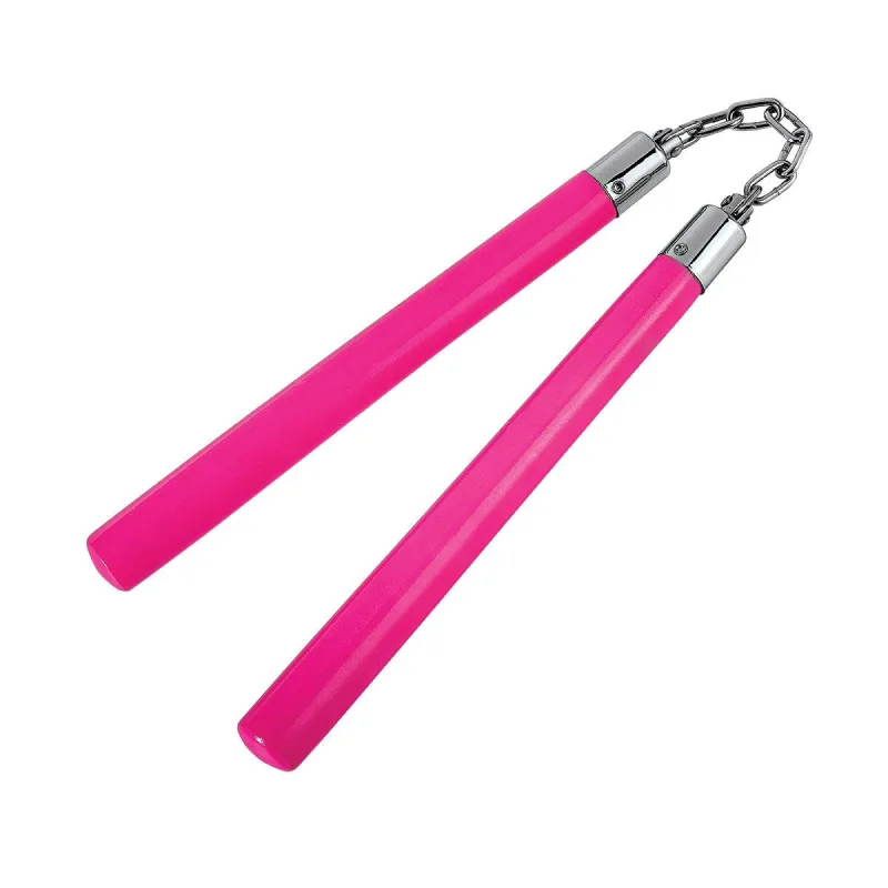 Nunchaku Century neonové s řetězem - neon. růžová, 121432921412 - Default Title