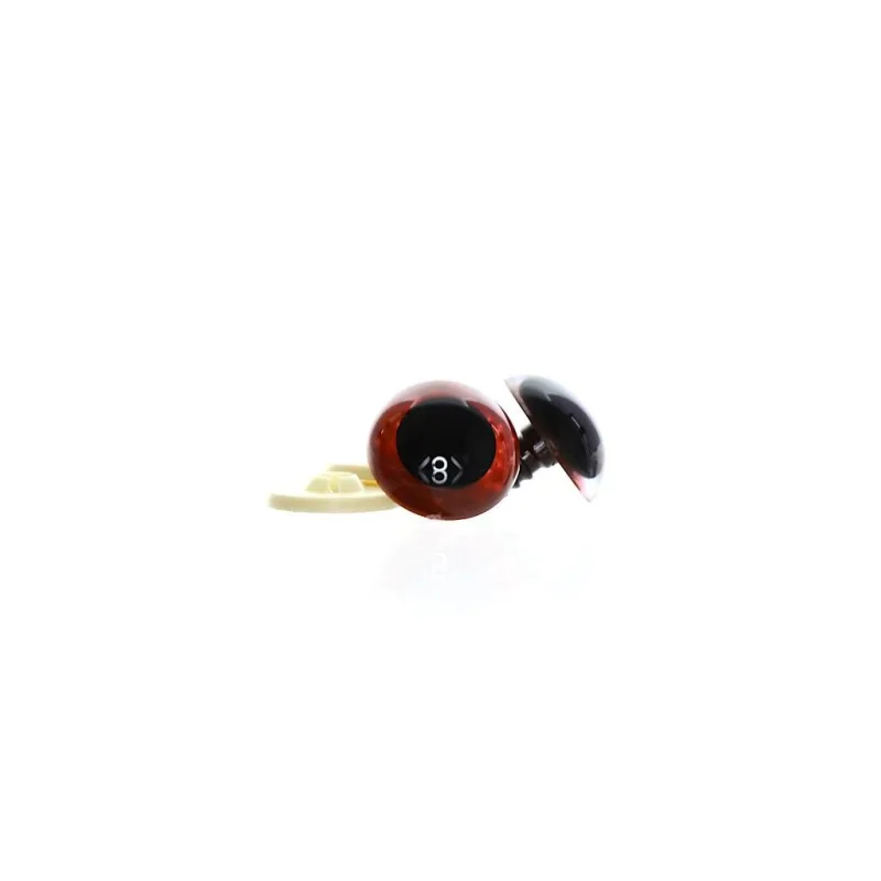 Oči hnědé 22 mm