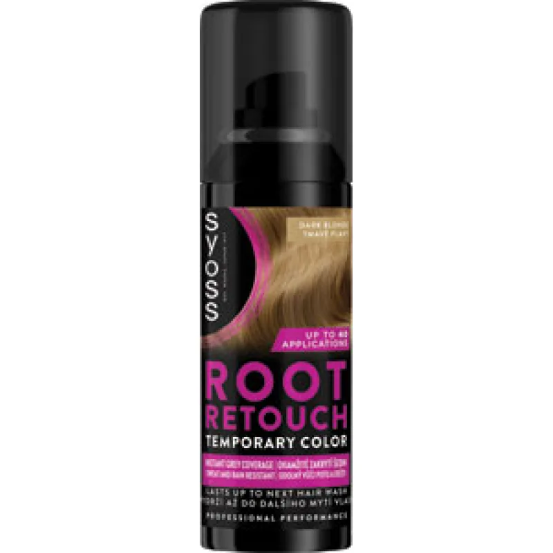 Syoss Root Retouch sprej na odrasty Dark Blond 120 ml