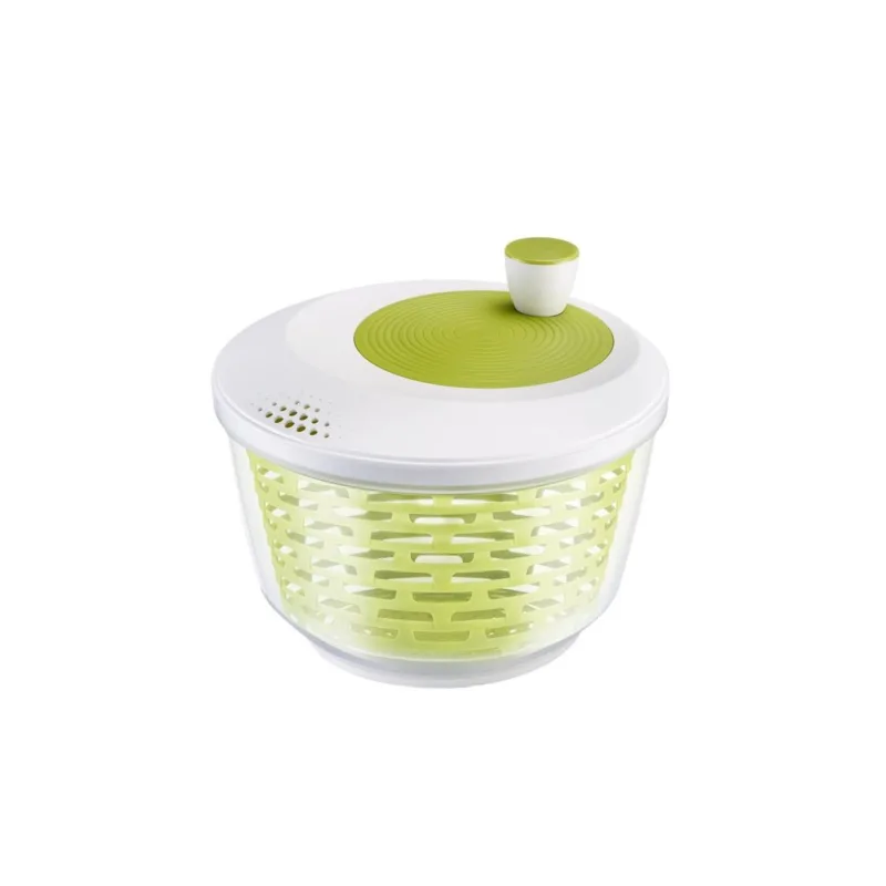 Odstředivka na salát, v boxu SPINDERELLA 4,4 l - zelená / 3 díly