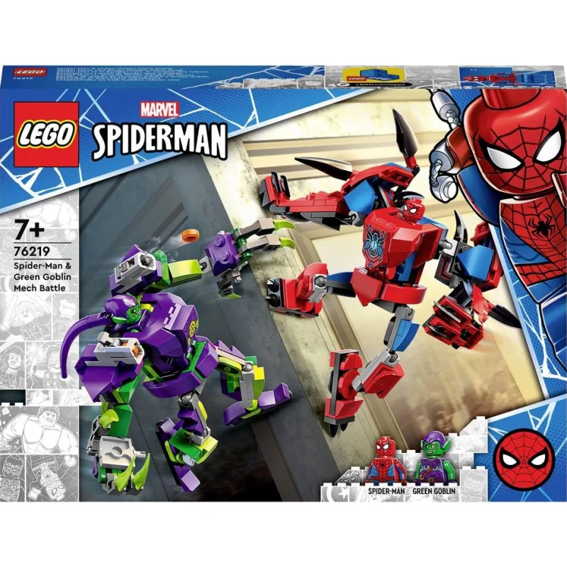 LEGO® Marvel 76219 Spider-Man a Green Goblin souboj robotů