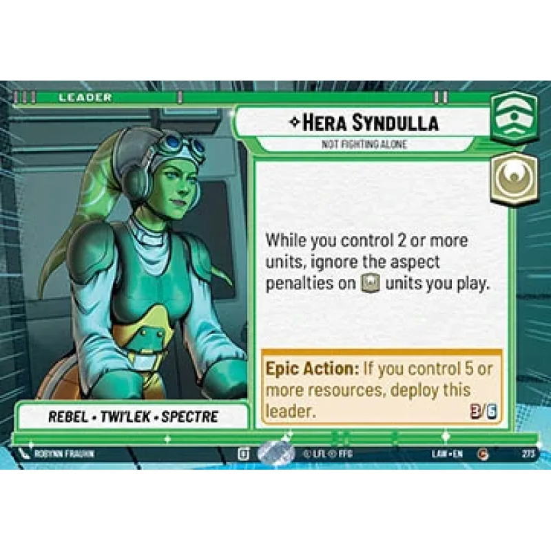 Hera Syndulla, Not Fighting Alone (V.1)