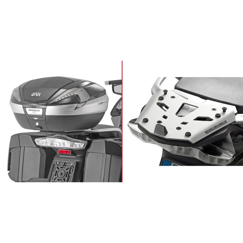 SRA5113 special rack BMW R 1200 RT (14-18)/R 1250 RT (19-20) včetně hliníkové plotny, max. 6 kg