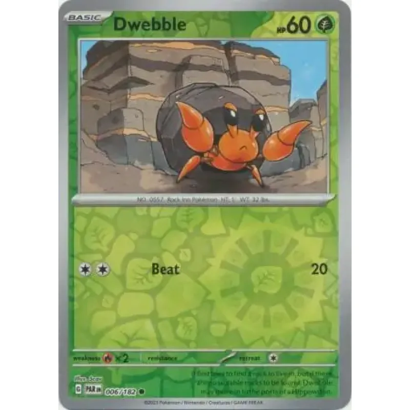 Dwebble (PAR 006) - REVERSE HOLO
