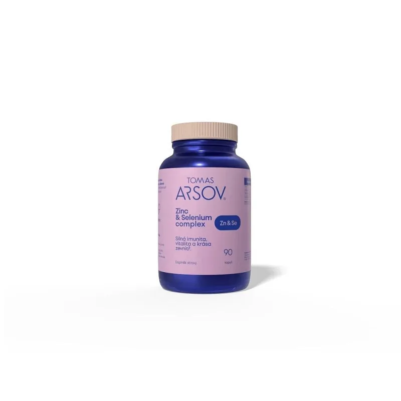 Tomas Arsov Zinc & Selenium Complex Immunity Support Supplement 90 cps. – náhled 1