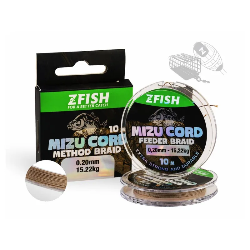 ZFISH Šňůrka MizuCord Method Feeder braid 10m