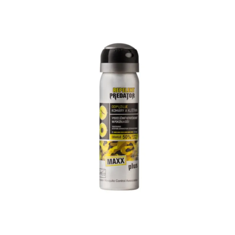 Repelent PREDÁTOR MAXX PLUS 50% - 80 ml spray