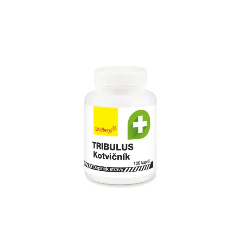 KOTVIČNÍK ZEMNÍ - TRIBULUS TERRESTRIS 120 kapslí WOLFBERRY