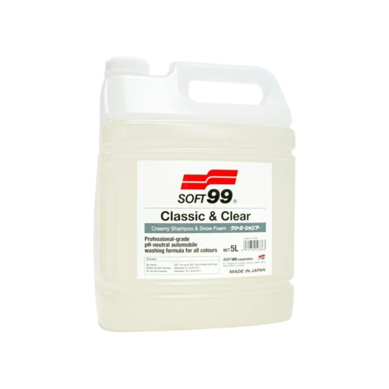 Autošampon Soft99 Classic Clear Shampoo (5 l)