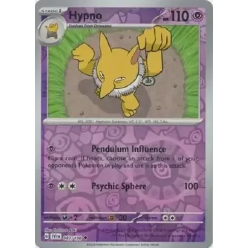 Hypno (SVI 083) - REVERSE HOLO