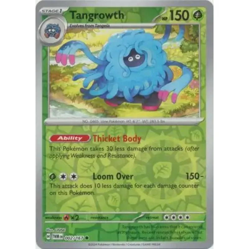 Tangrowth (TWM 002) - REVERSE HOLO