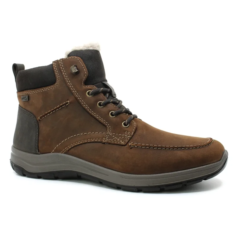 RIEKER 03610-22 brown, pánská zimní obuv vel.44