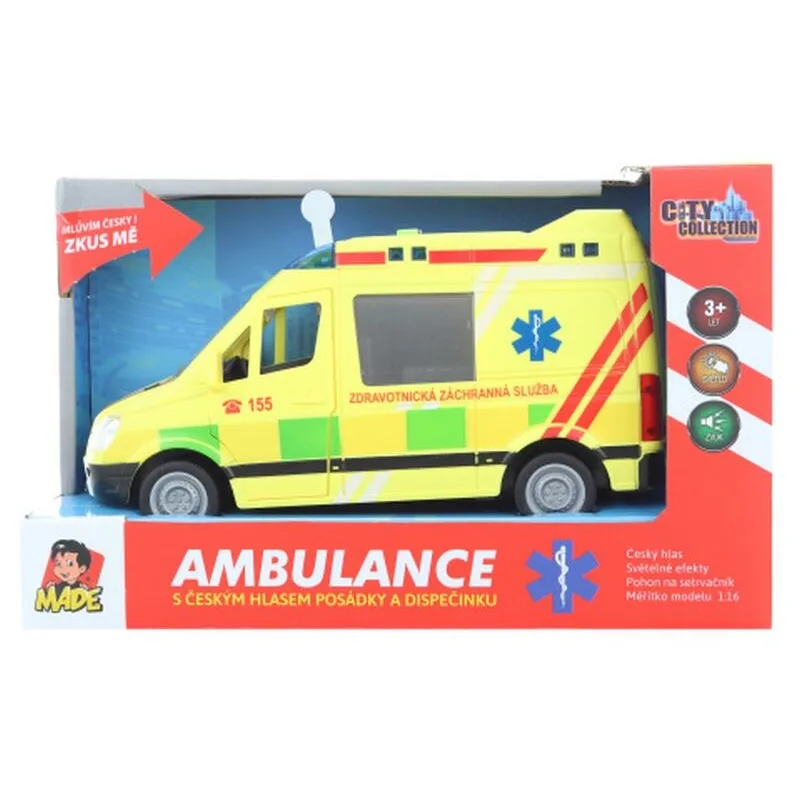 MaDe Ambulance na setrvačník