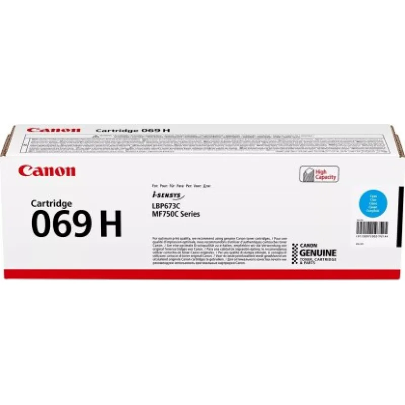 Originálny toner CANON CRG-069H C (Azúrový)