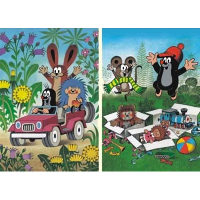 Puzzle Krteček se raduje 2 x 48d