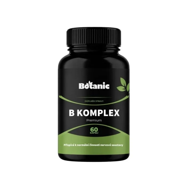 B-KOMPLEX Premium - nervová soustava 60 kaps. BOTANIC
