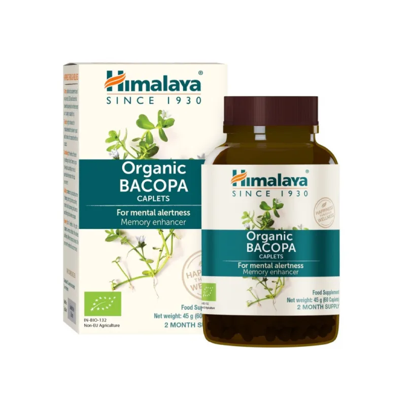 Himalaya Organic Bacopa - 60 tabliet