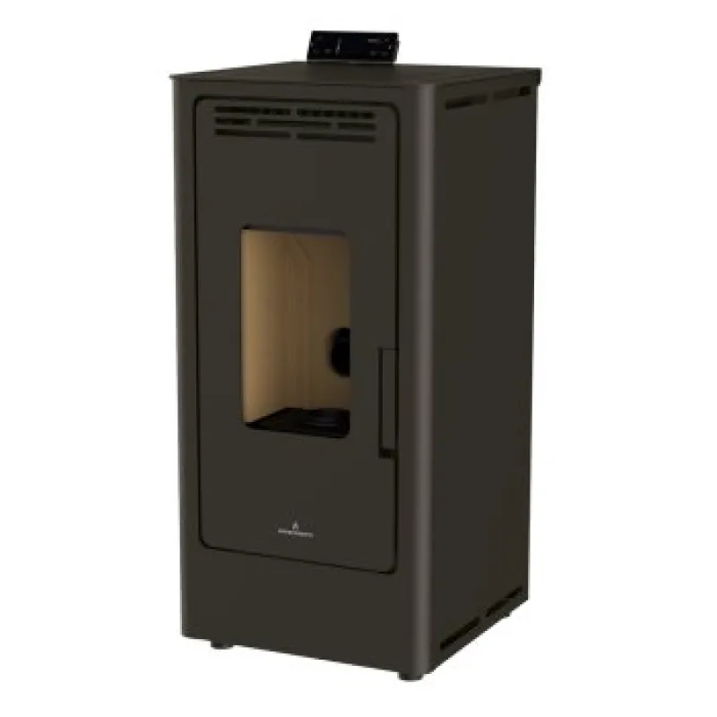 Peletová kamna BRONPI KIRA, 8 kW, černá