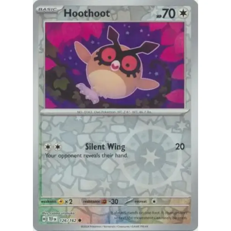 Hoothoot (TEF 126) - REVERSE HOLO