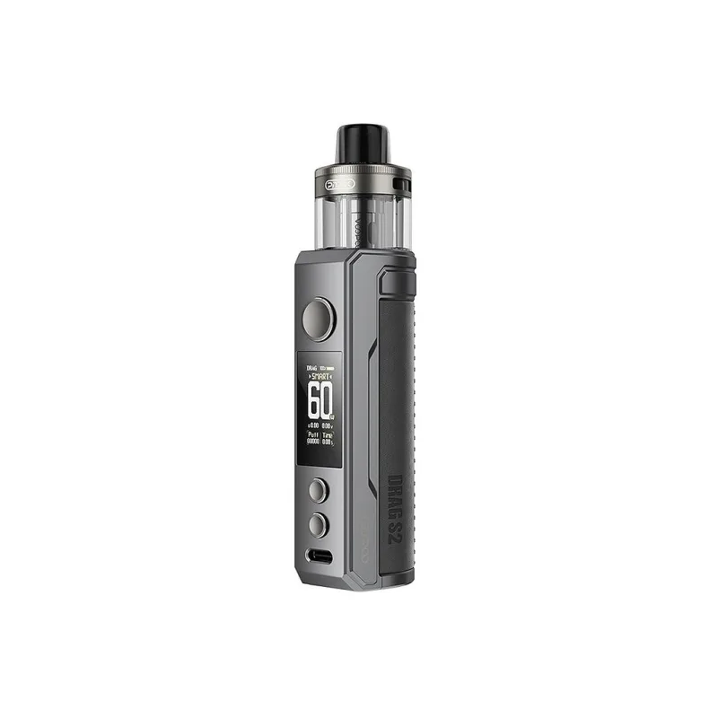 Voopoo Drag S2 - Pod Kit - 2500mAh - Gray Metal
