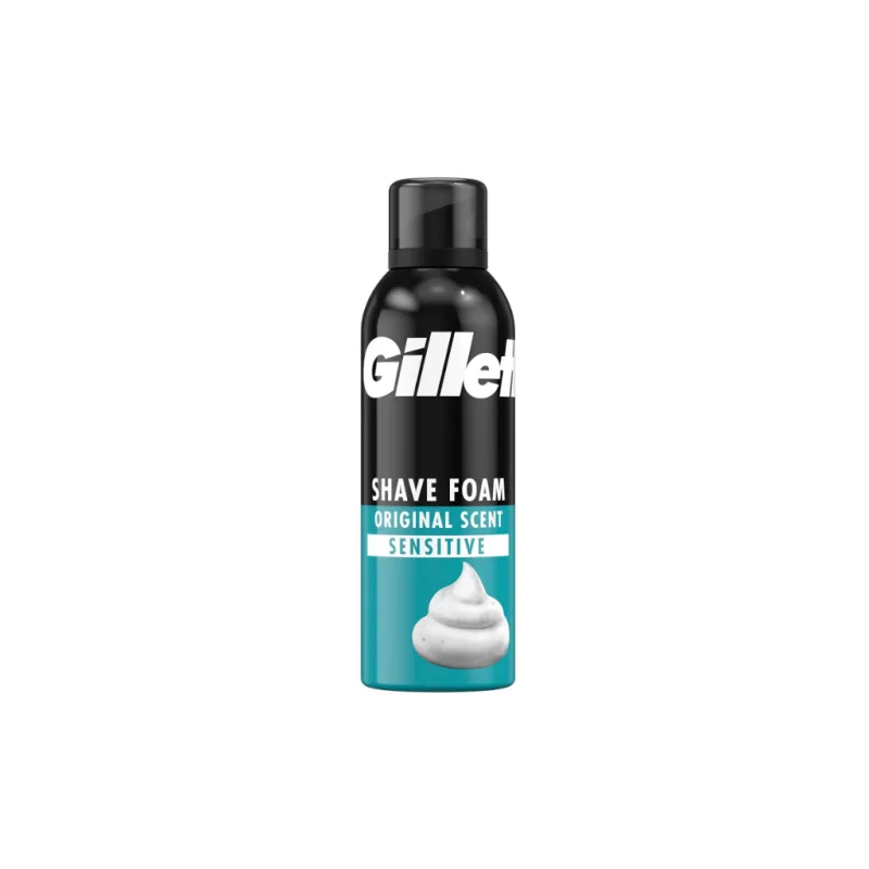 Gillette Pěna na holení pro citlivou pokožku 200ml  - originál z Německa