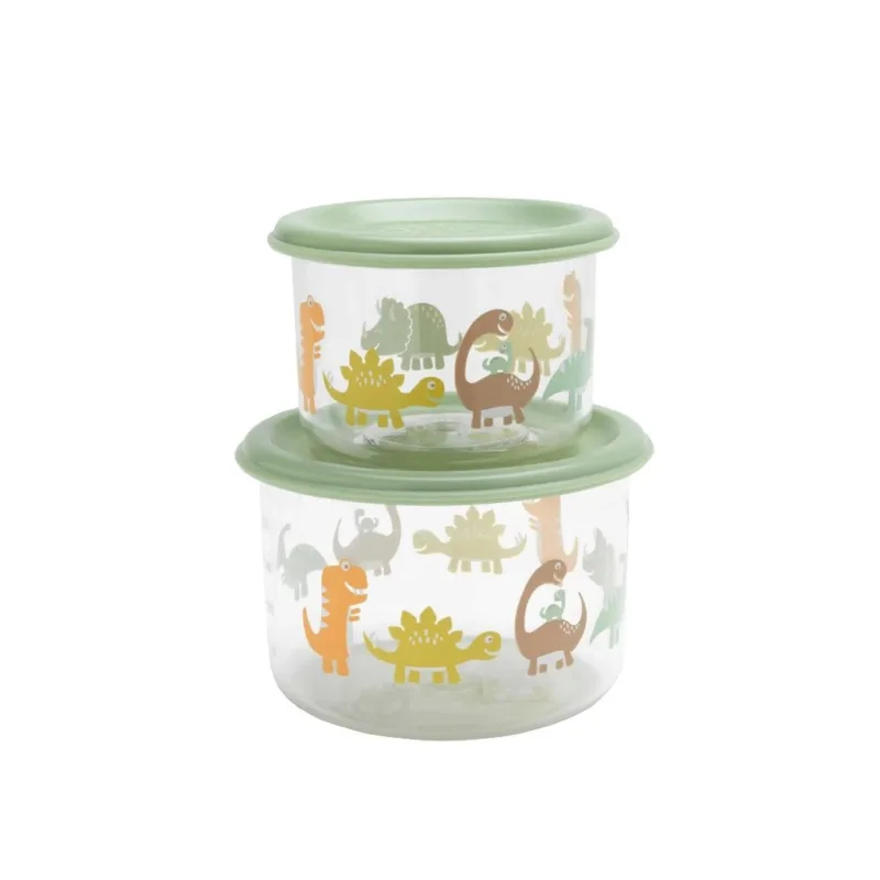Sugarbooger Good Lunch snack containers  - Baby Dinosaur