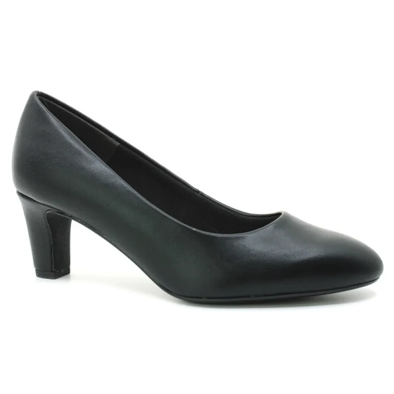 TAMARIS 1-22419-41 020 black matt, dámské lodičky vel.38