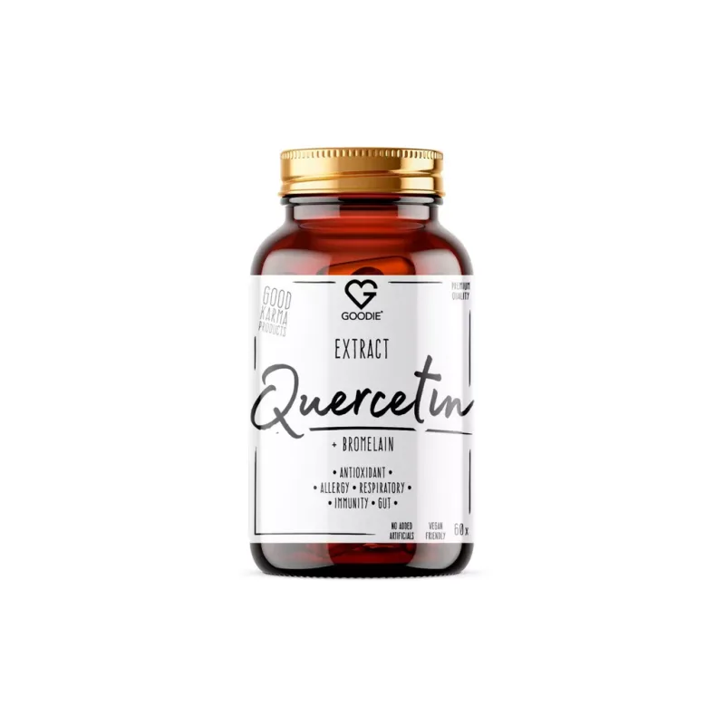 QUERCETIN a BROMELAIN extract - KVERCETIN a BROMELAIN extrakt 60 kaps. GOODIE