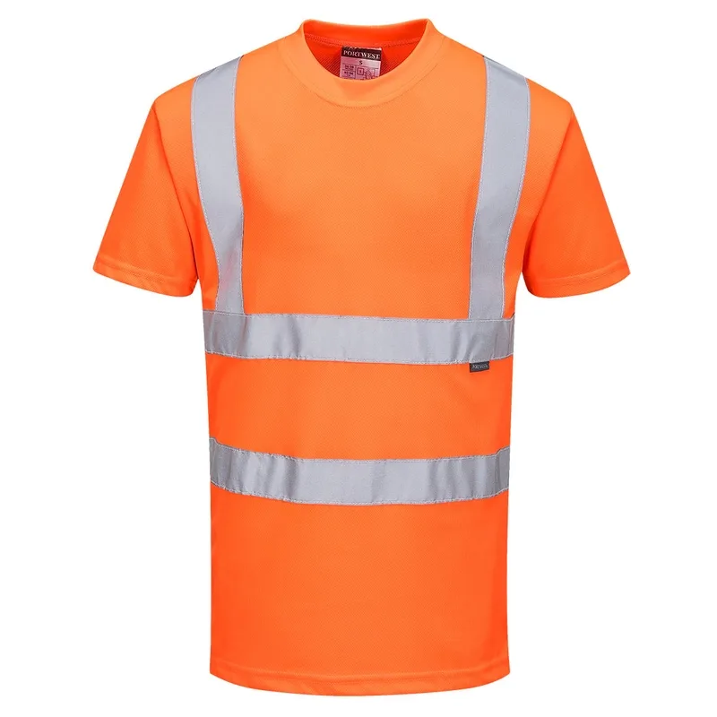RT23 Tričko Hi-Vis  Portwest, pomarančová, XS