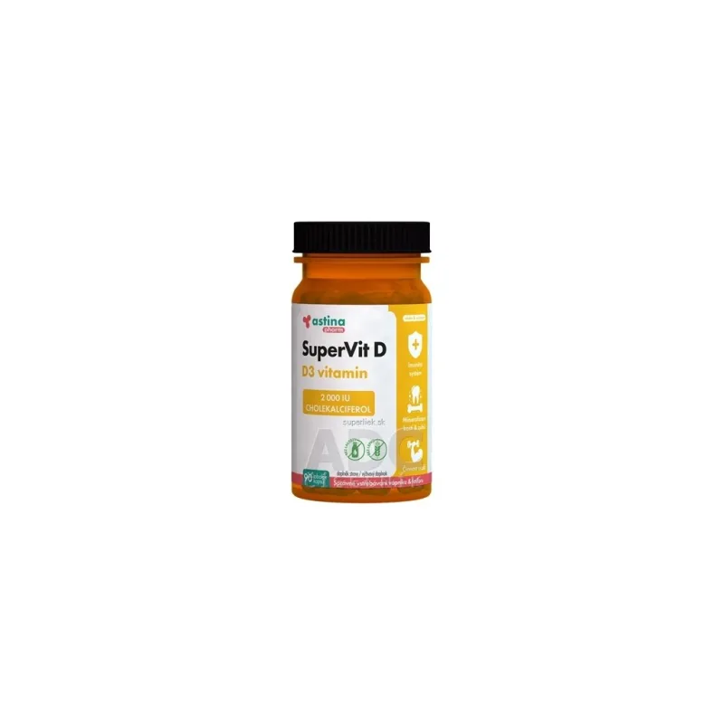 Astina Pharm SuperVit D3 vitamin 2000 IU cps 1x90 ks
