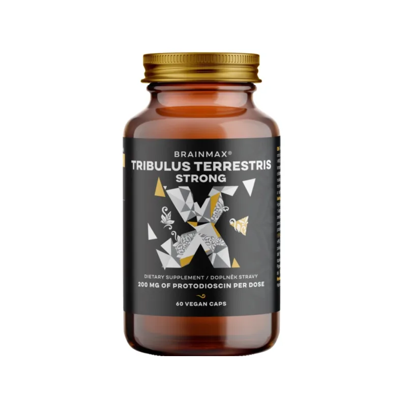 TRIBULUS TERRESTRIS Strong - kotvičník zemní 60 rost. kapslí  BRAINMAX