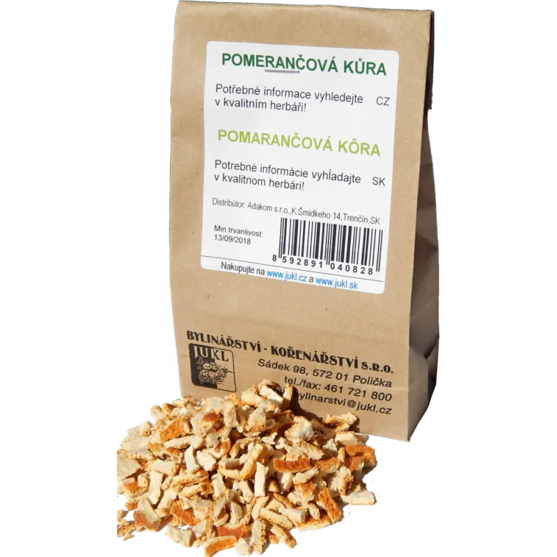 JUKL Pomarančová kôra 50 g