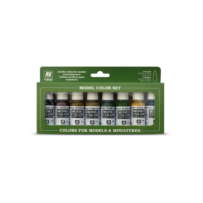 Model Color Set 08: Panzer Colours