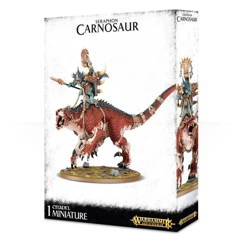 Saurus Oldblood On Carnosaur / Saurus Scar-Veteran on Carnosaur