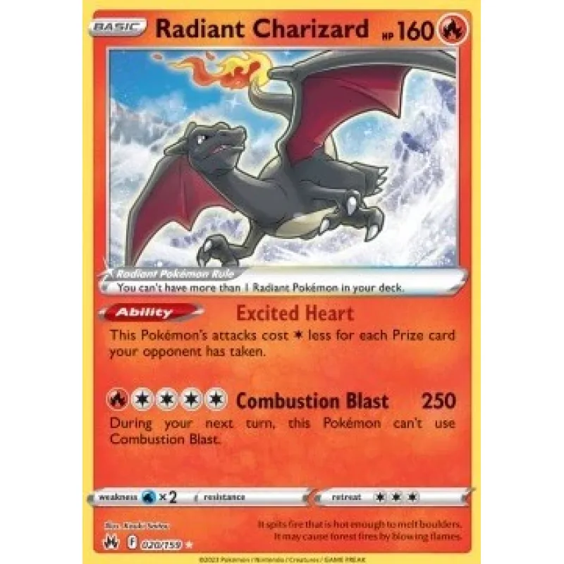 Radiant Charizard (CRZ 020)