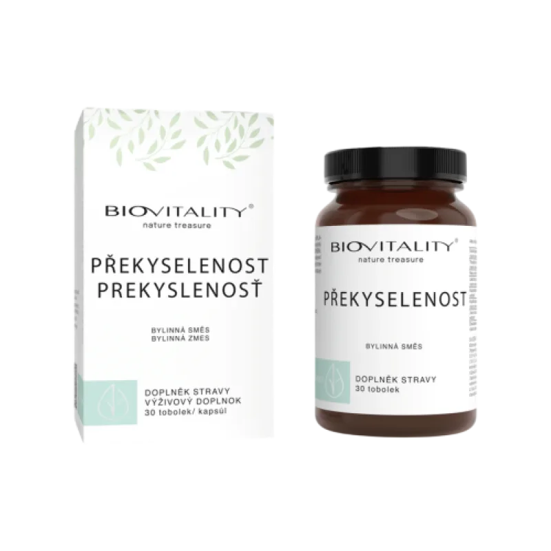 Prekyslenie – 30 kapsúl – Green idea