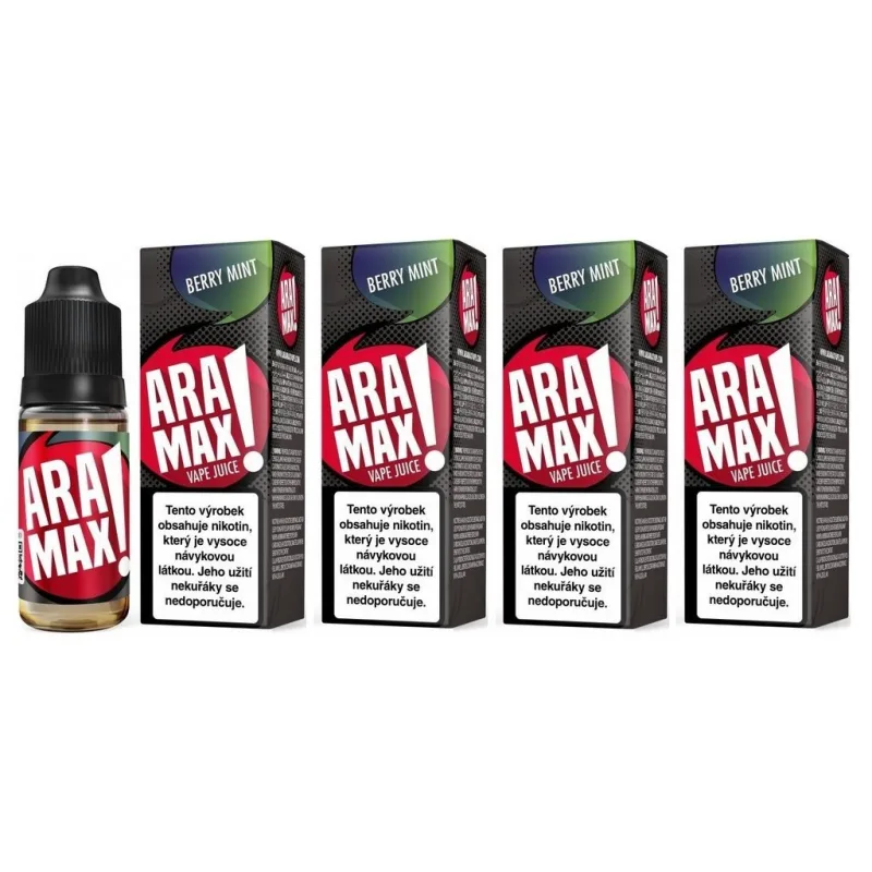 Aramax - Berry Mint - 4x10ml - 6mg
